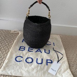 Pot de Miel Straw Basket Bag  - LIKE NEW!